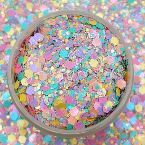 GWINNY- Chunky Custom Pearl Matte Glitter Mix