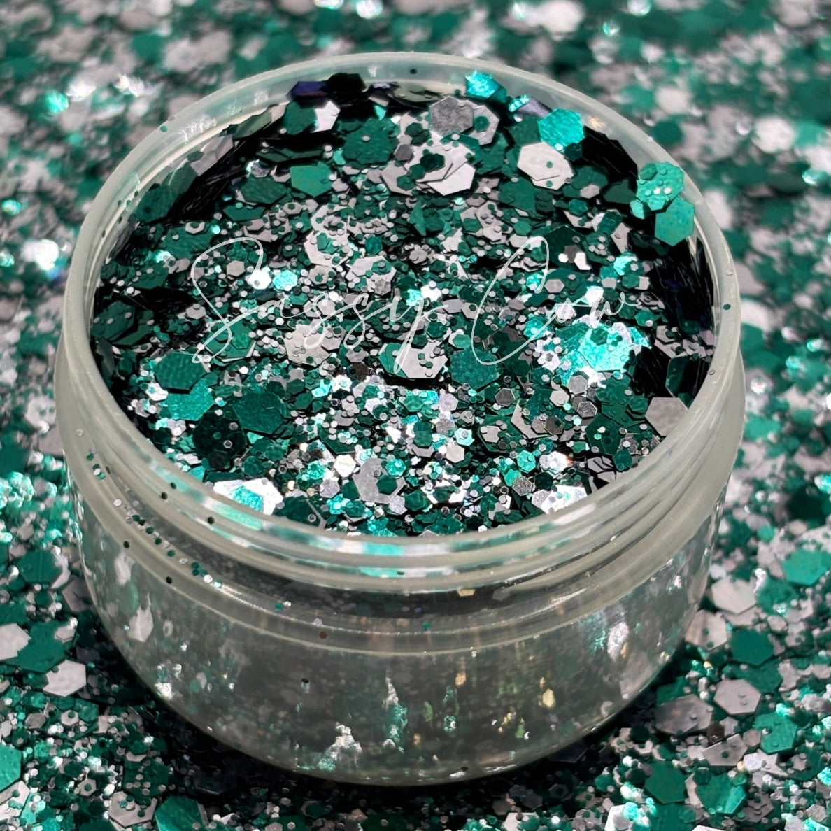 SLYTHERIN - Custom Chunky Metallic Mixed Glitter