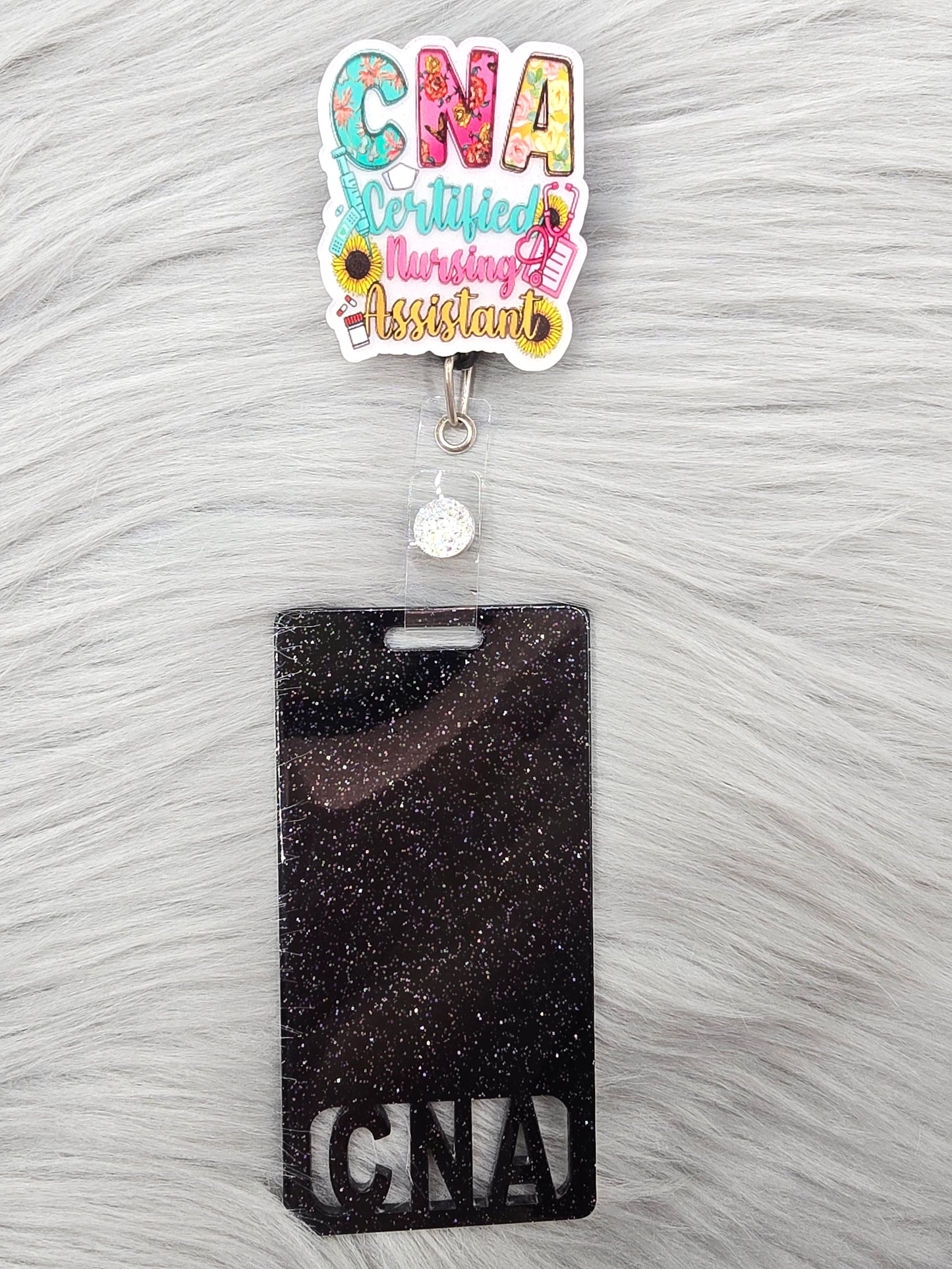 CNA Badge Reel with Badge Buddy