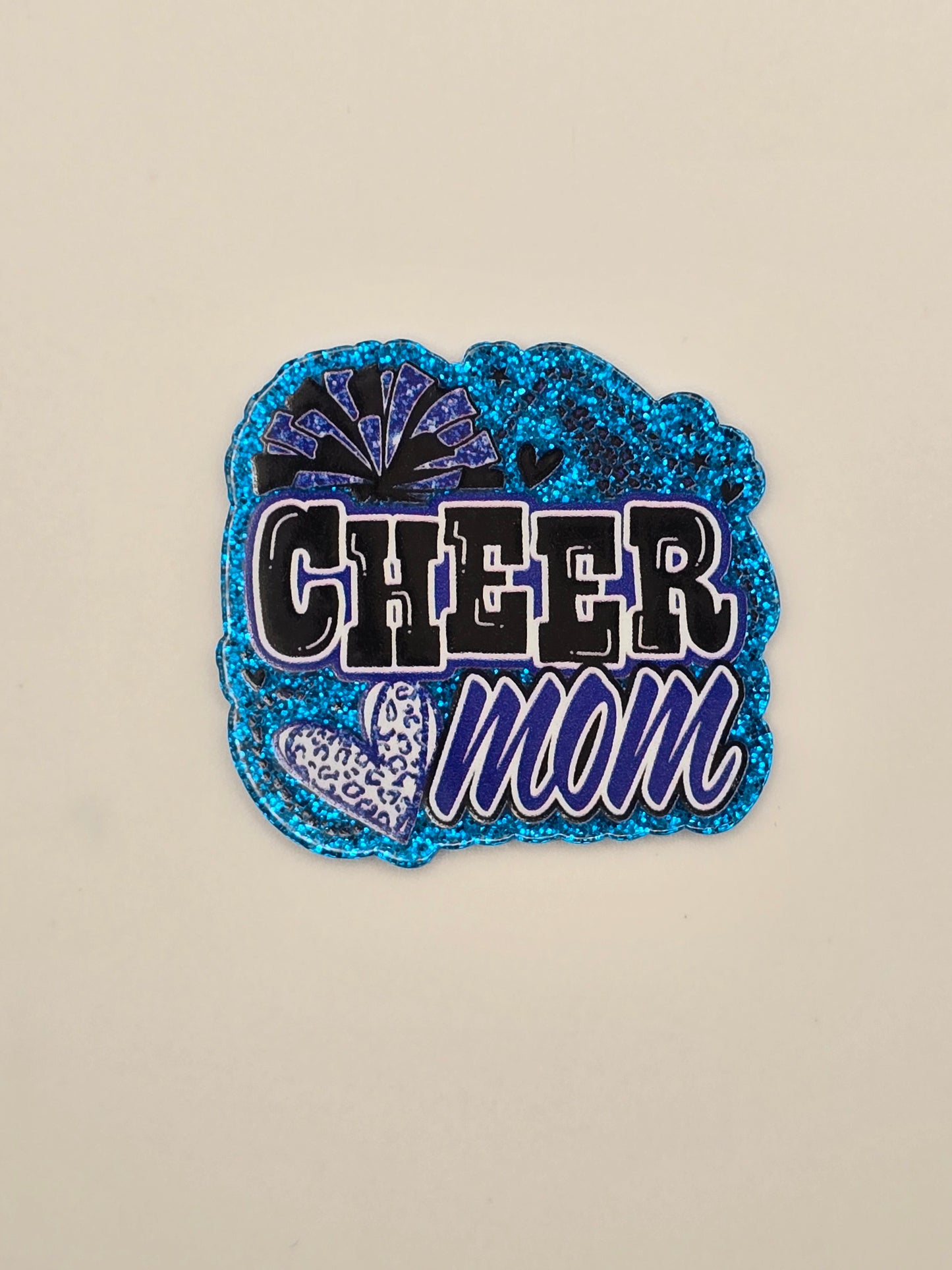 Cheer Mom Acrylic Flatback