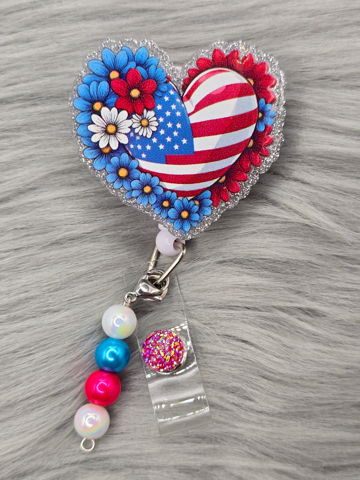 4th of July Badge Reel