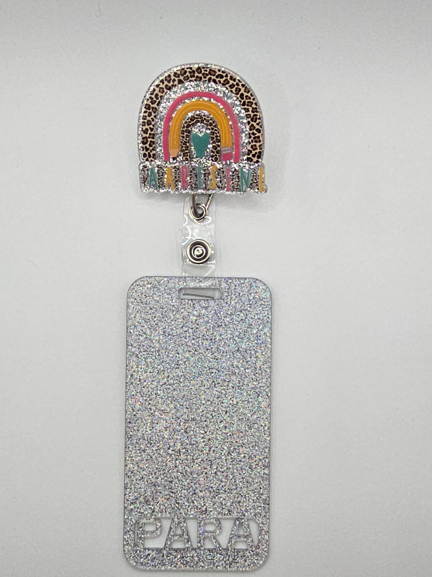 Paraprofessional Badge Reel with Badge Buddy