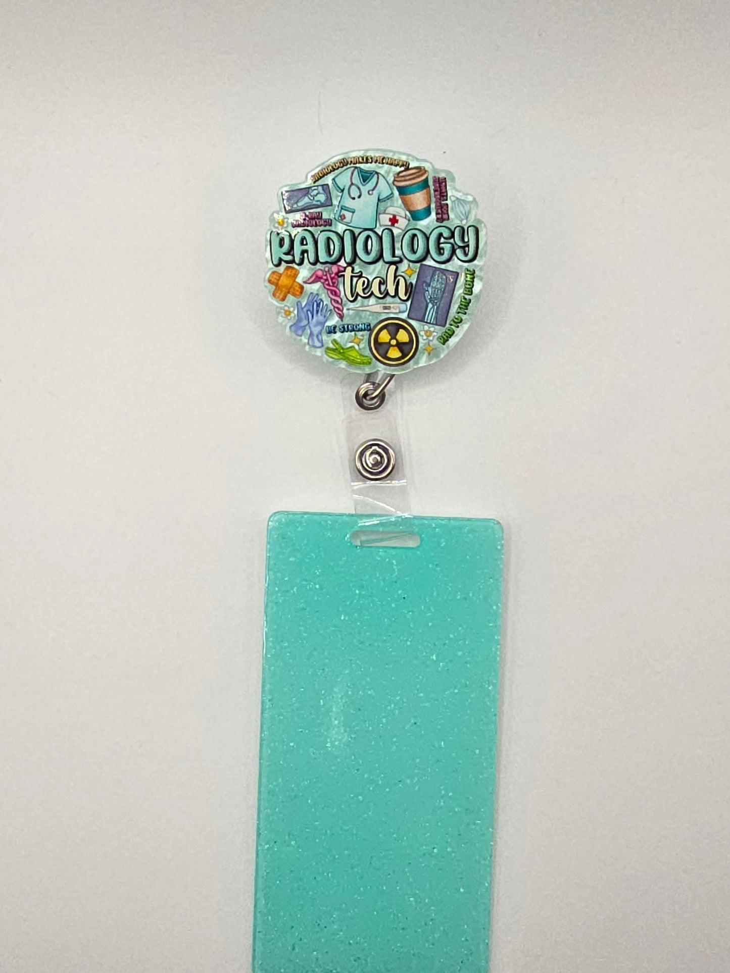 Radiology Badge Reel with Badge Buddy