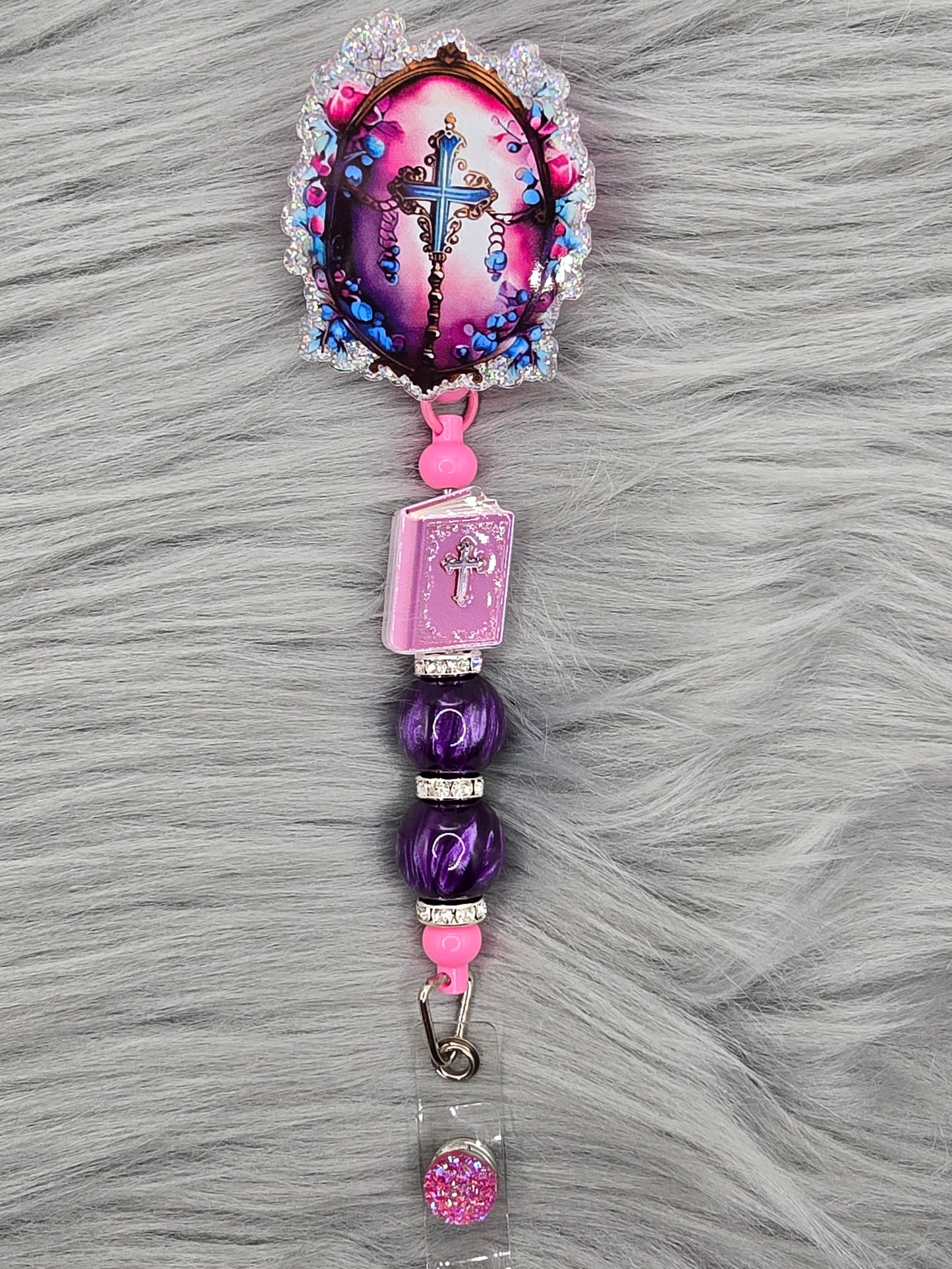 Cross Badge Reel