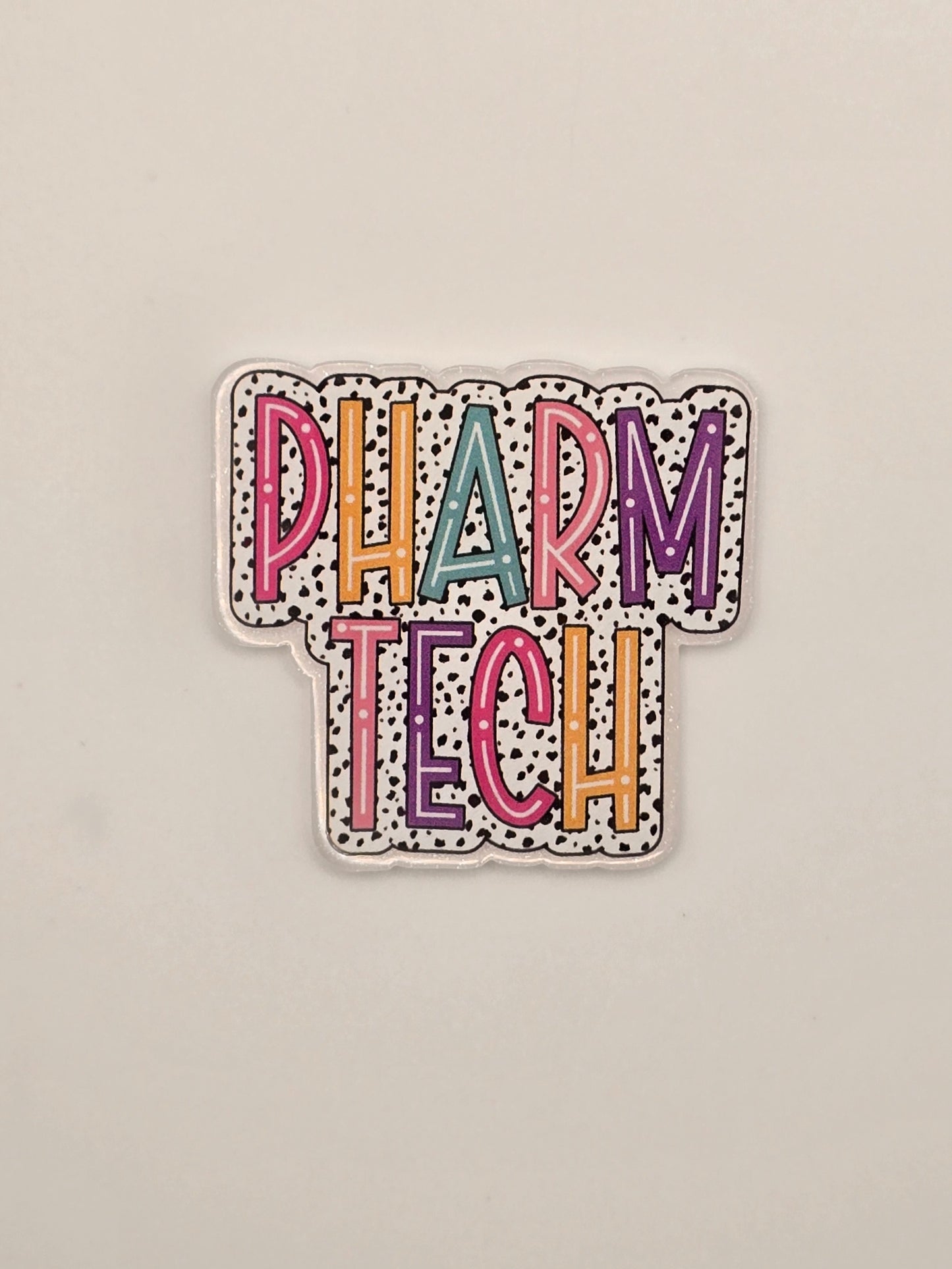 Pharm Tech Acrylic Flatback