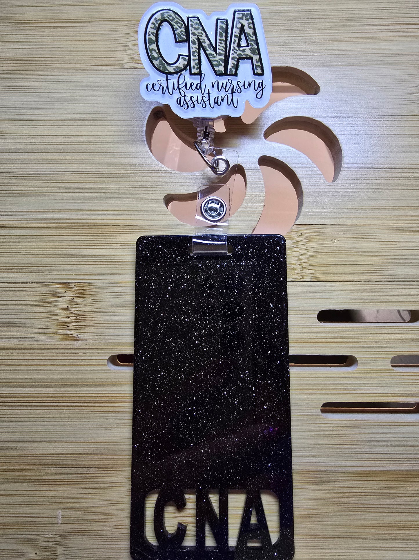 CNA Badge Reel with Long Badge Buddy