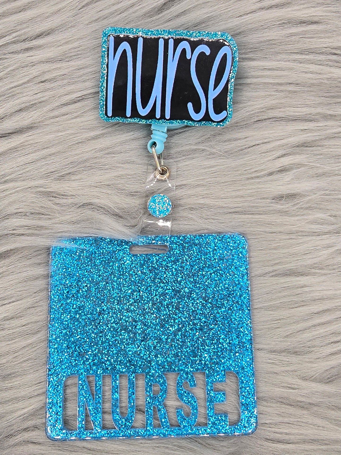 Nurse Badge Reel with Badge Buddy
