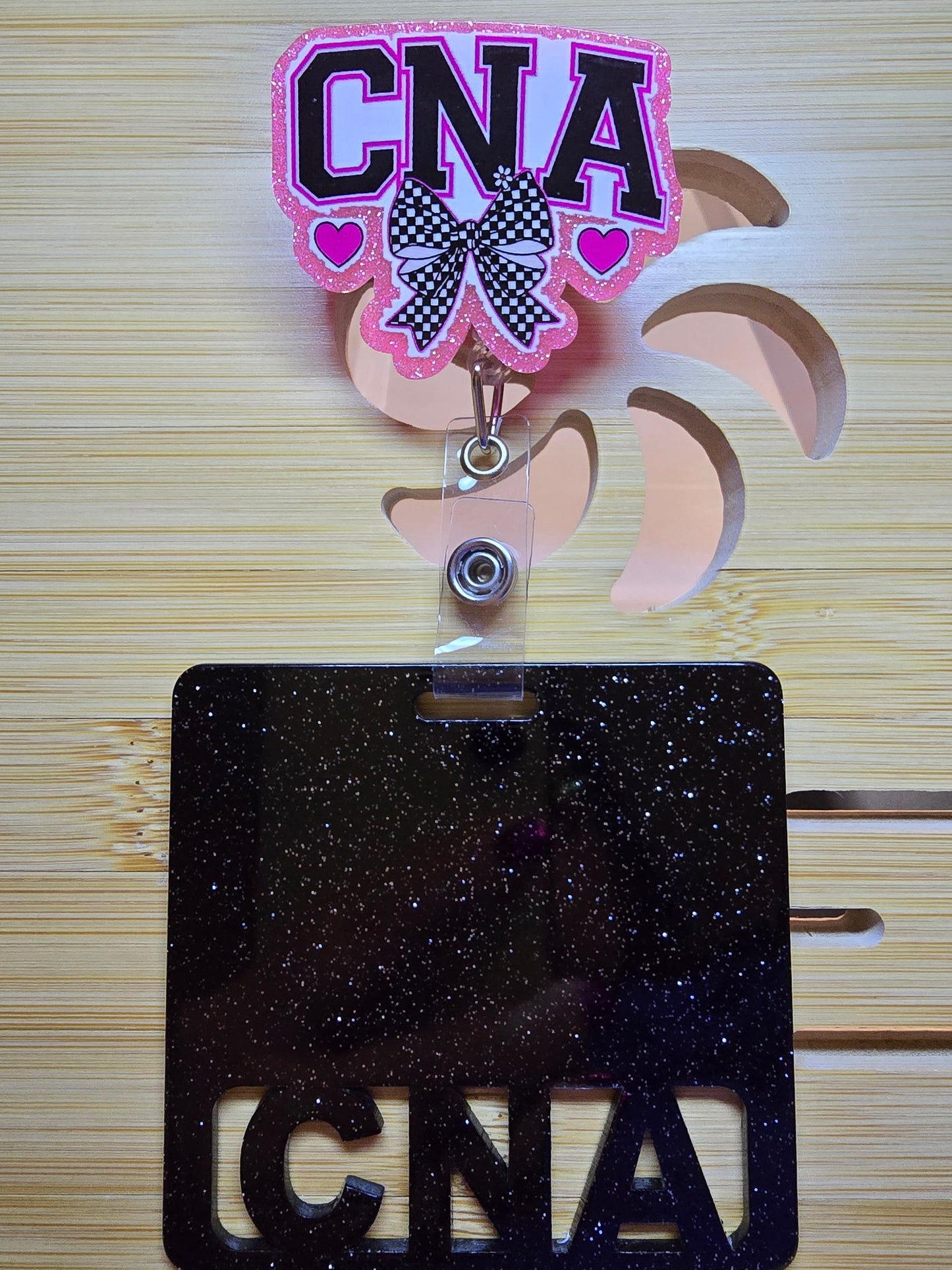 CNA Badge Reel with Square Badge Buddy