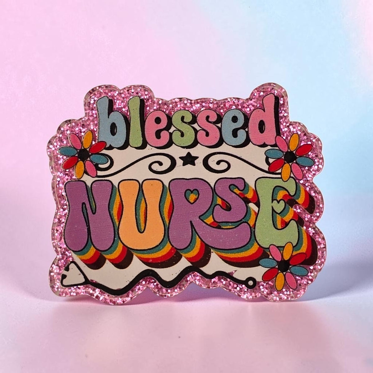 Blessed Nurse Acrylic Flatback