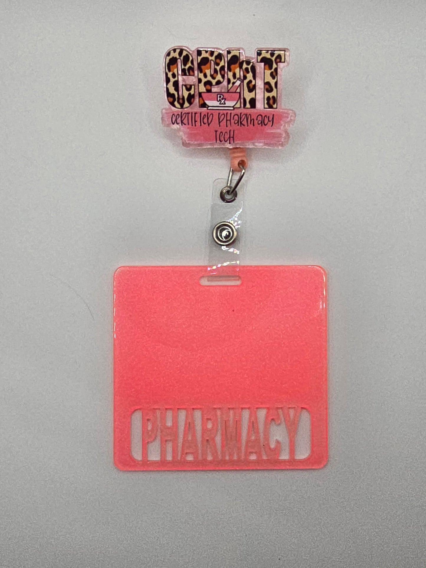 Pharmacy Badge Reel with Badge Buddy