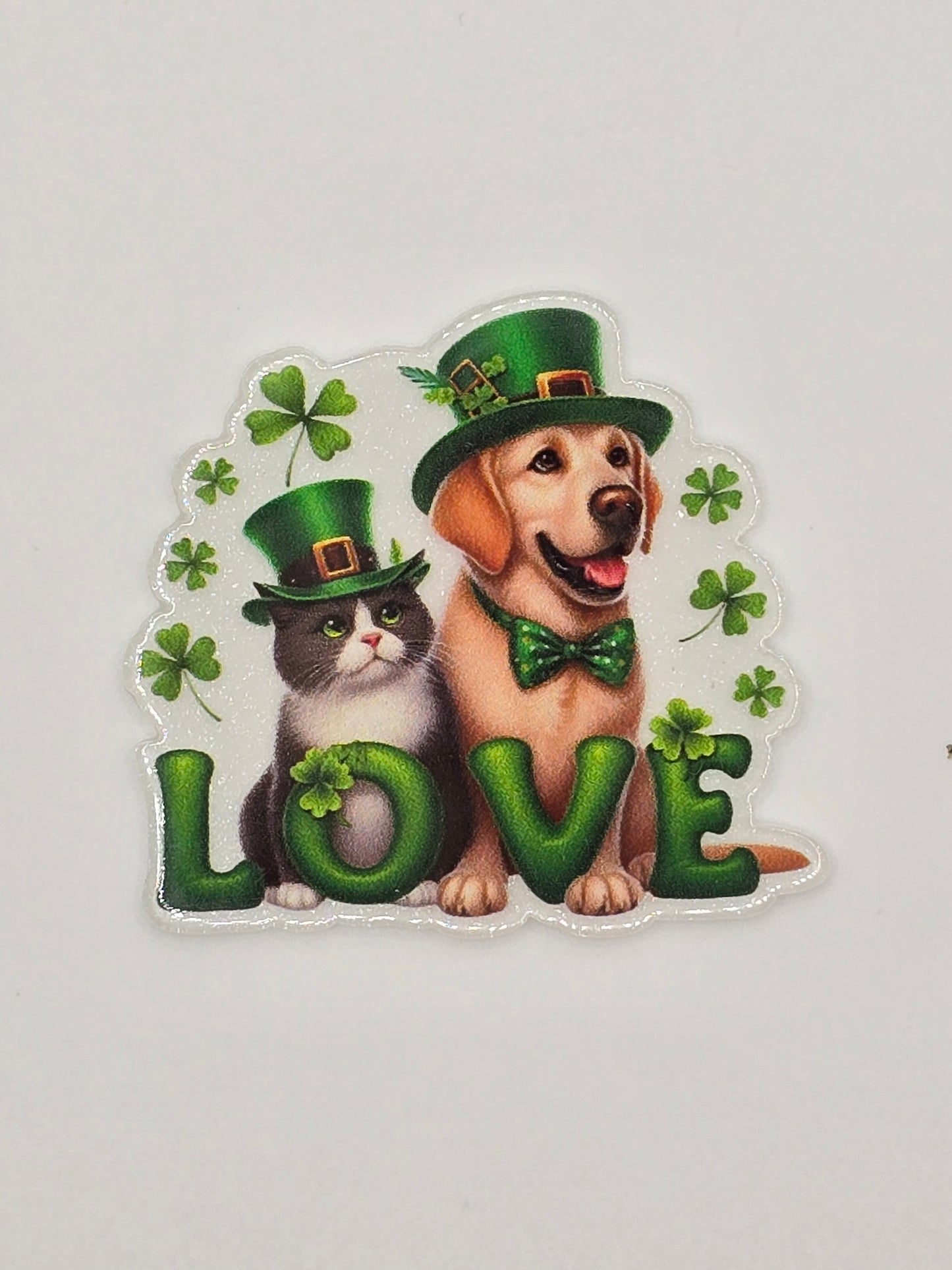 Love with dog and cat