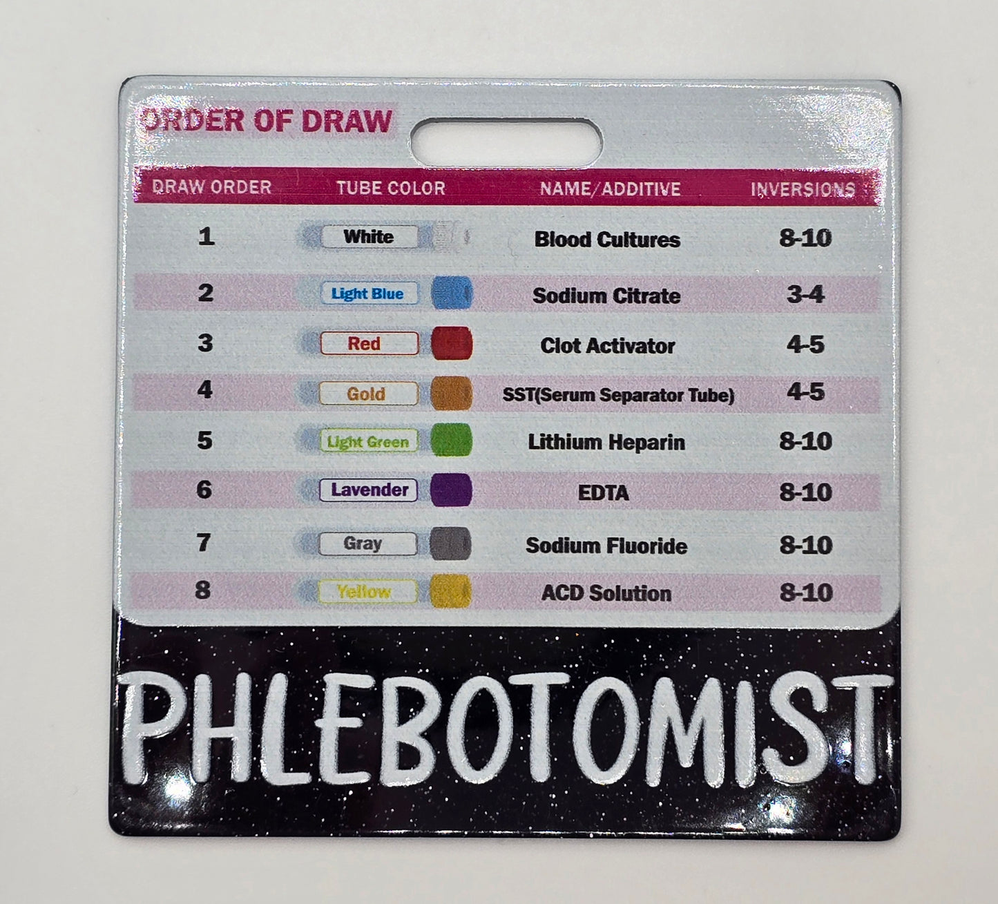 Phlebotomist Badge Buddy