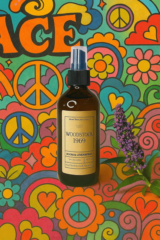Woodstock 1969 - ROOM SPRAY -- Hemp, Grass, Nag Champa & Patchouli