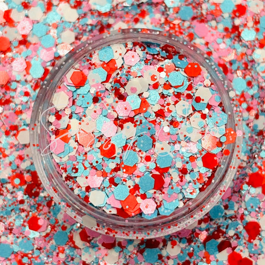 SMITTEN - Chunky Matte Glitter Mix