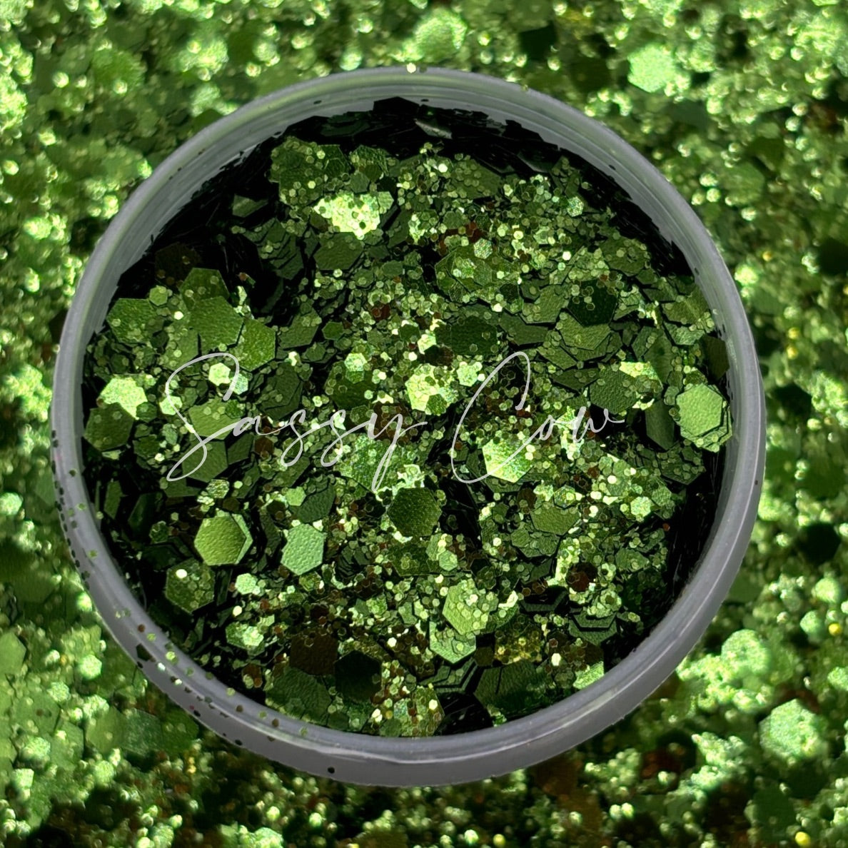 EVERGREEN -Chunky Metallic Glitter Mix