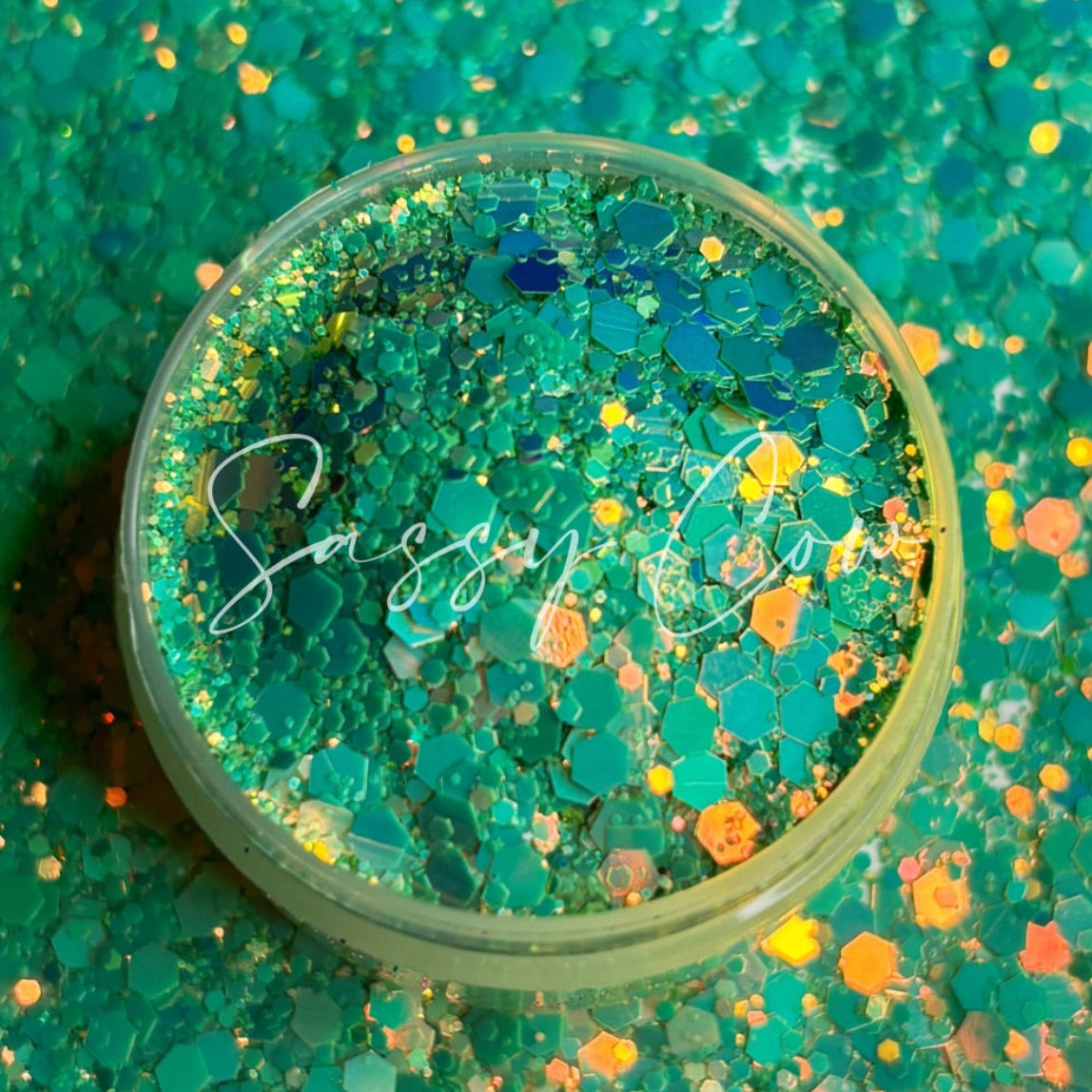 BERMUDA - Chunky Color Shift Glitter Mix