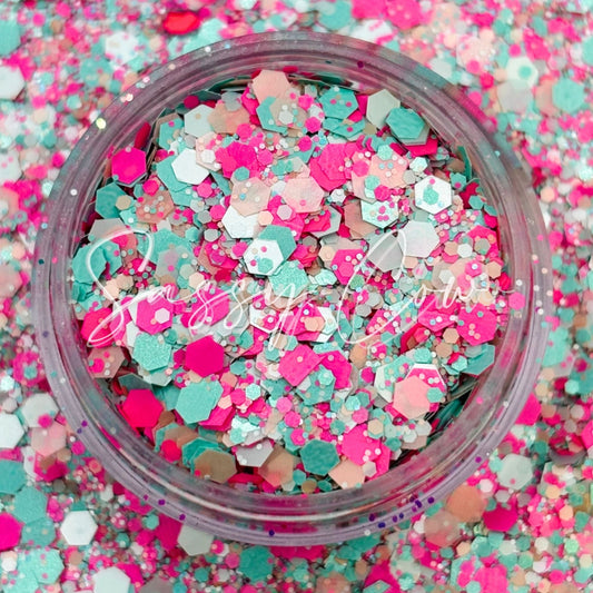 LUAU - Chunky Custom Matte Glitter Mix