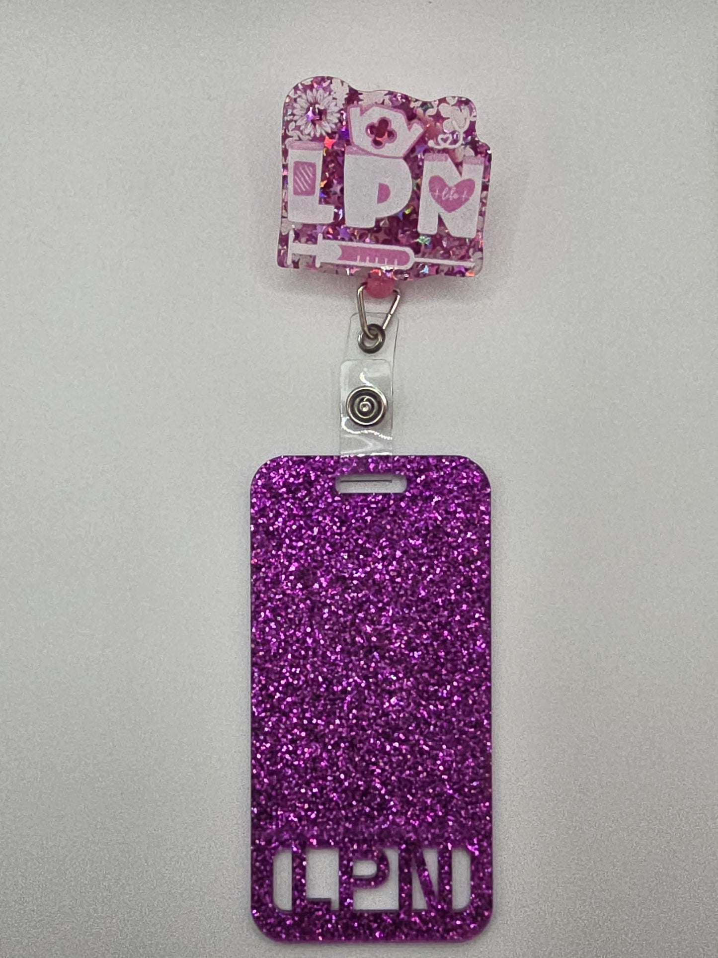 LPN Badge Reel with Badge Buddy