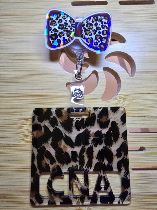 CNA Badge Reel with Square Badge Buddy