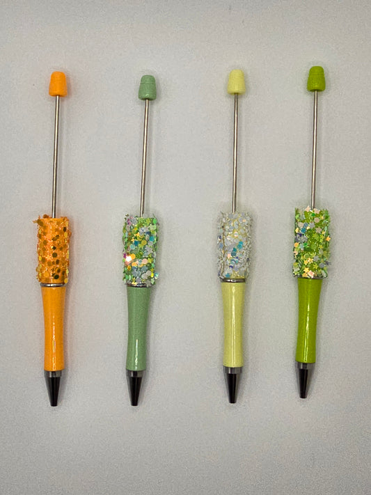 Glitter Beadable Pens