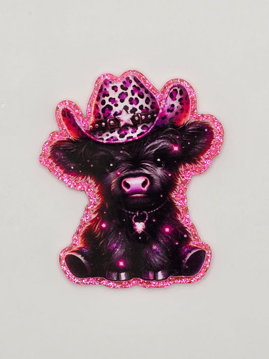 Cow with Cowgirl Hat