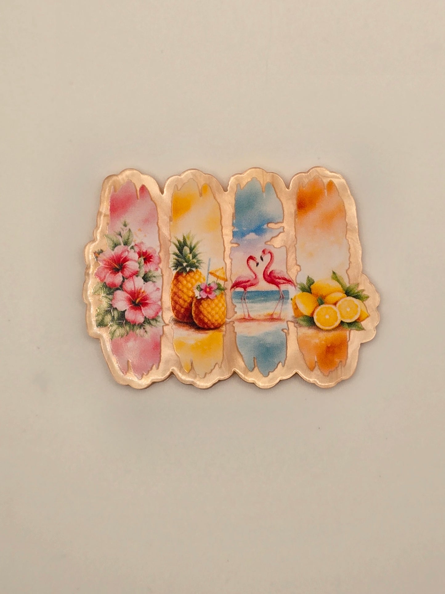 Summer Vibes Acrylic Flatback