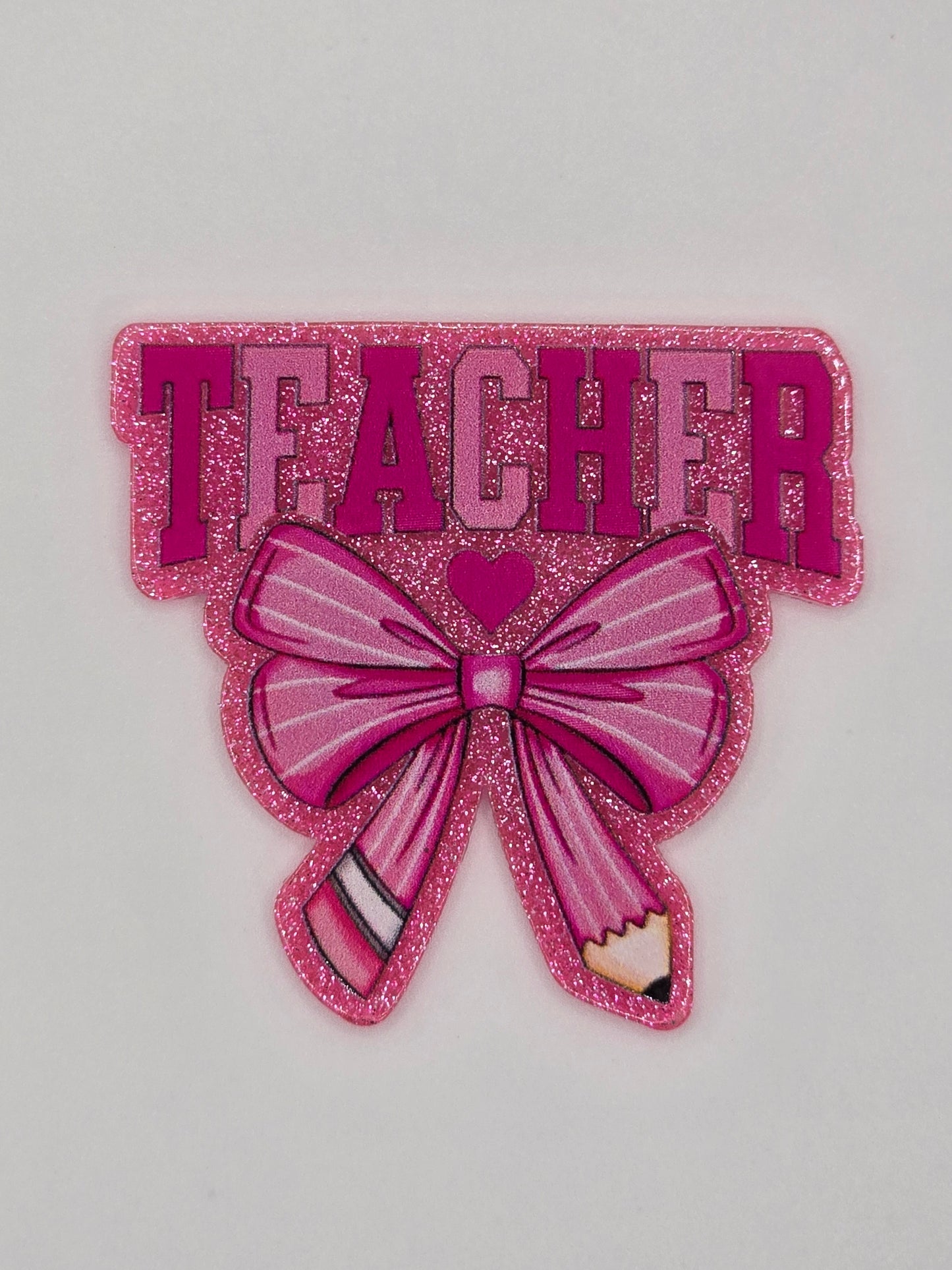 Teacher Pencil Bow