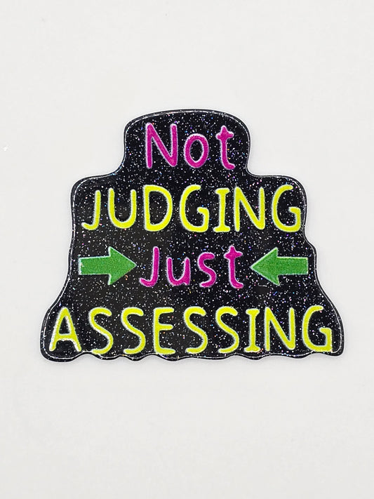 Not Judging Just Assessing