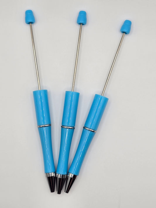 Light Blue Beadable Pen