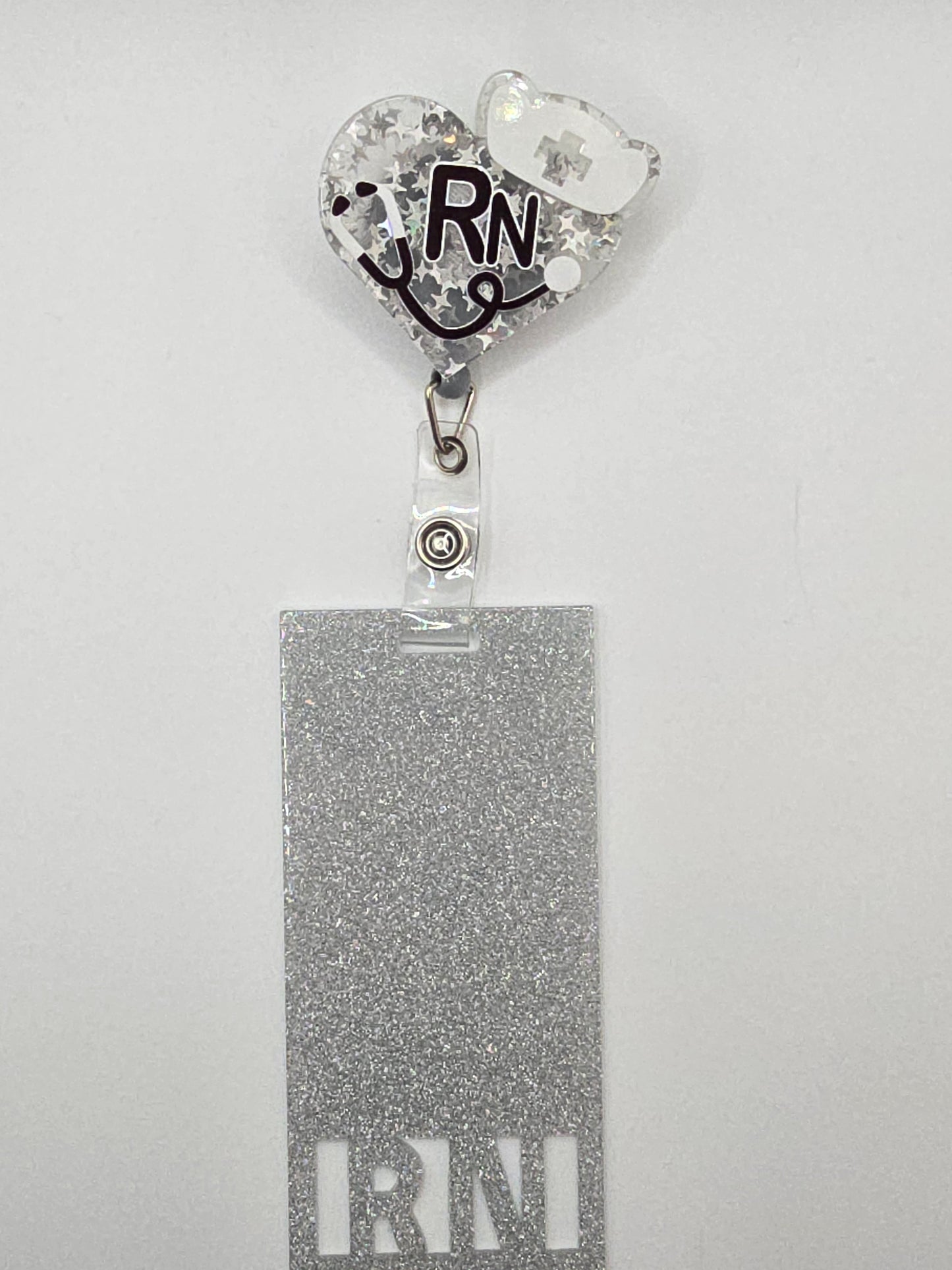 RN Badge Reel with Badge Buddy