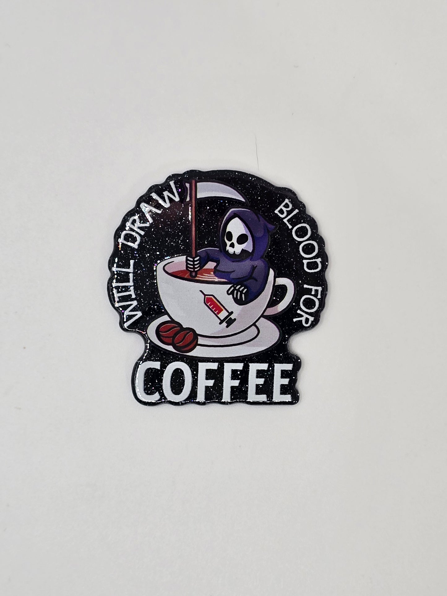 Will Draw Blood For Coffee