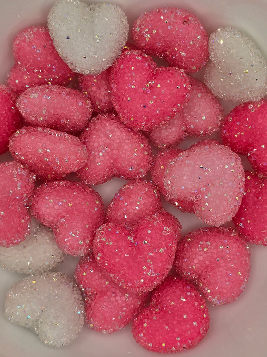 Sugar Heart Bead Mix (5ct)