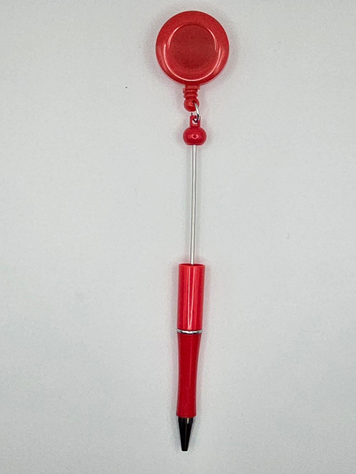 Badge Reel Pens-Beadable