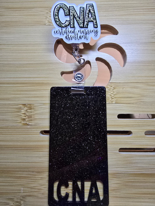 CNA Badge Reel with Long Badge Buddy