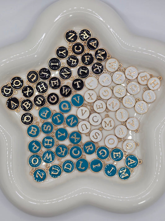 Metal Charm Letter Pendent