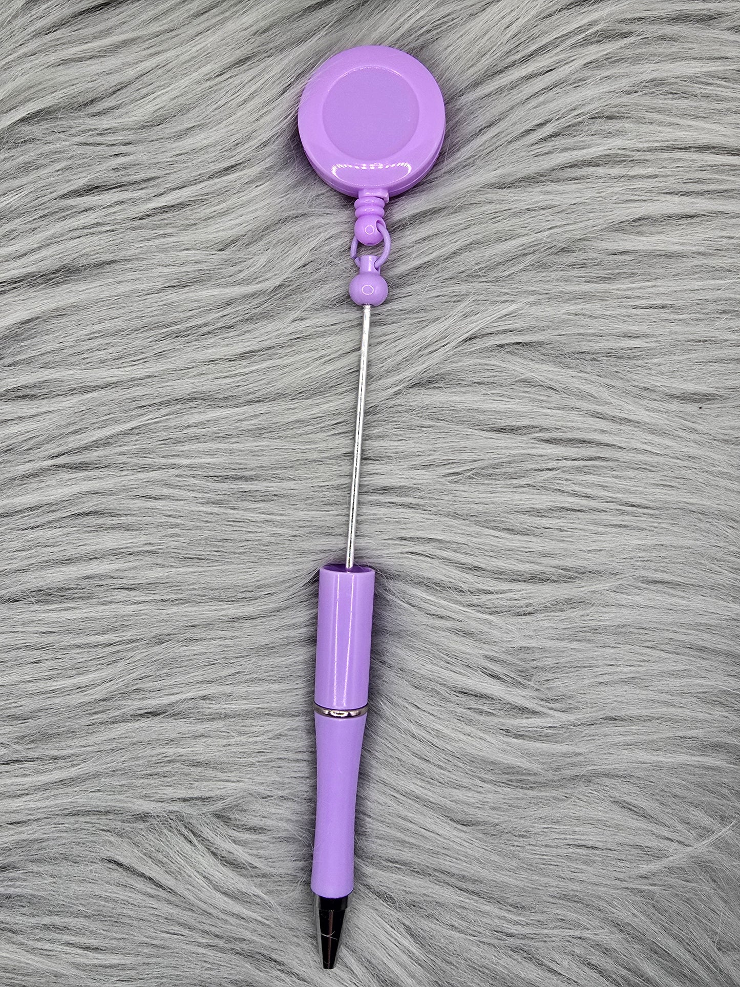 Badge Reel Pens-Beadable