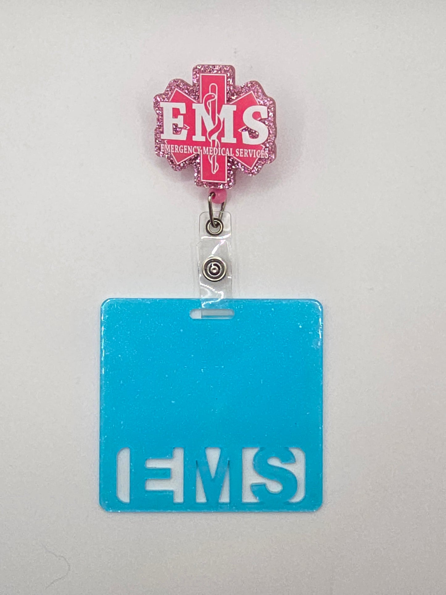 EMS Badge Reel with Badge Buddy