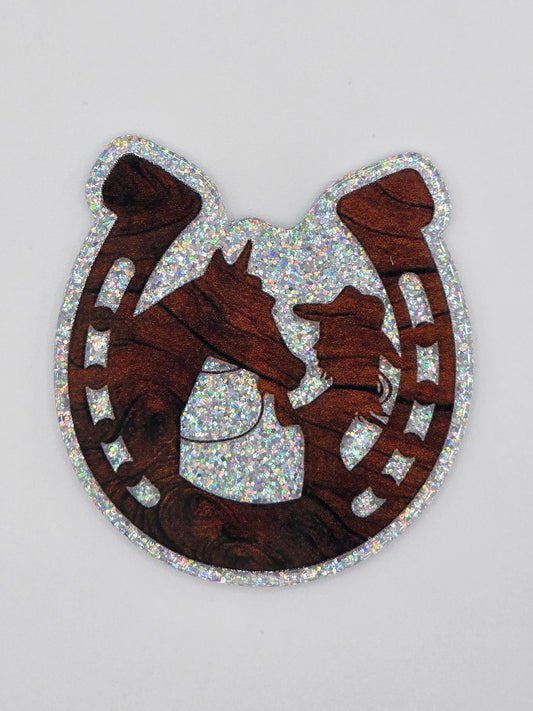 Cowgirl Horseshoe