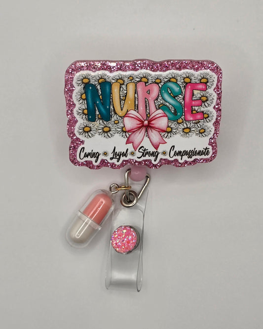 Nurse Badge Reel