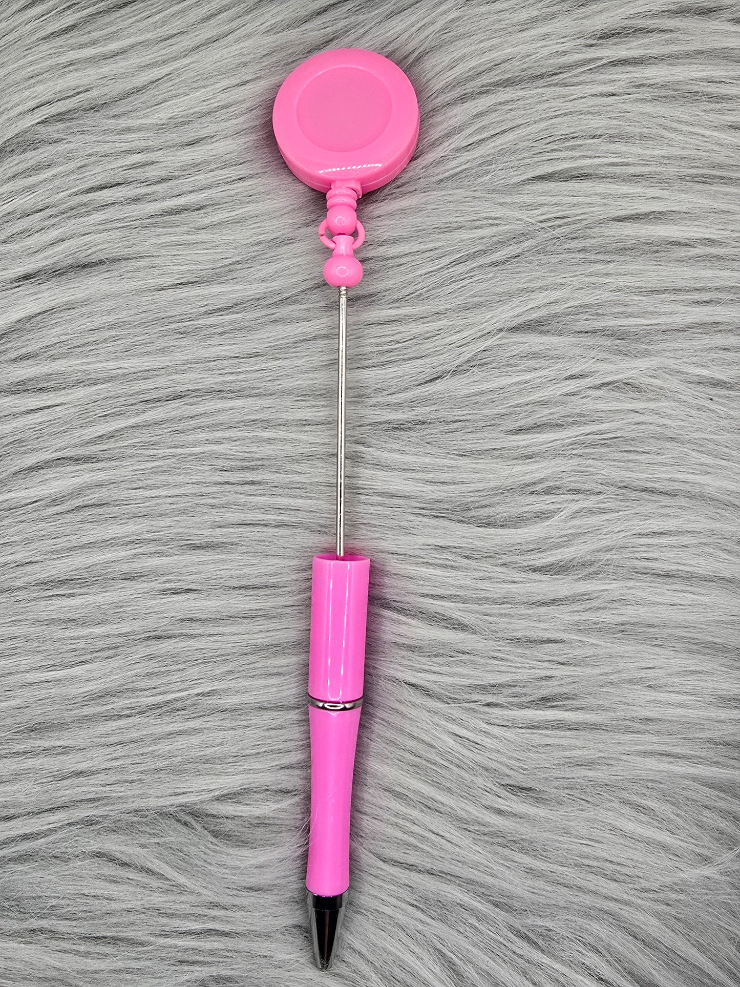 Badge Reel Pens-Beadable