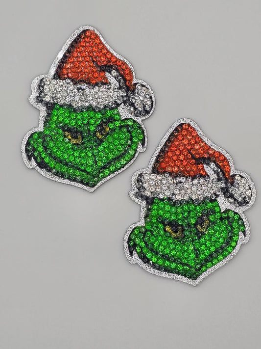 Rhinestone Green Guy