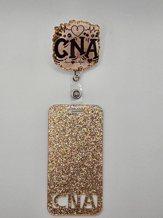 CNA Badge Reel with Badge Buddy