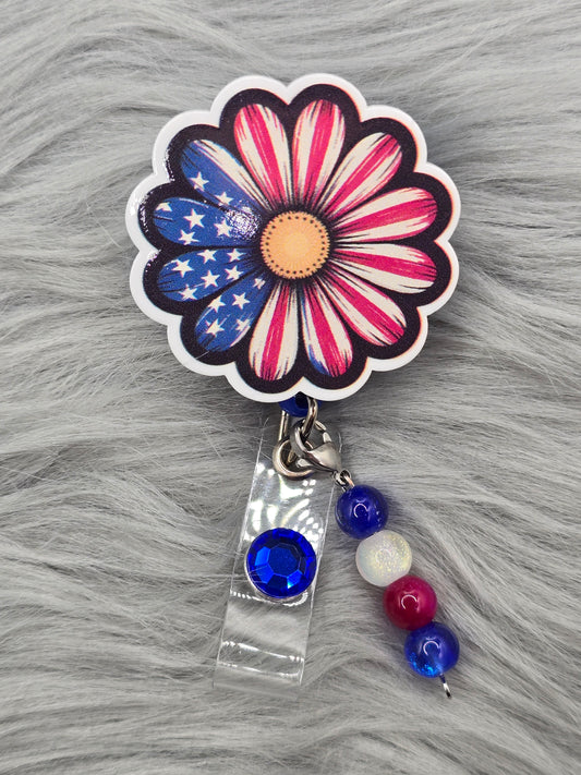 4th of July Badge Reel