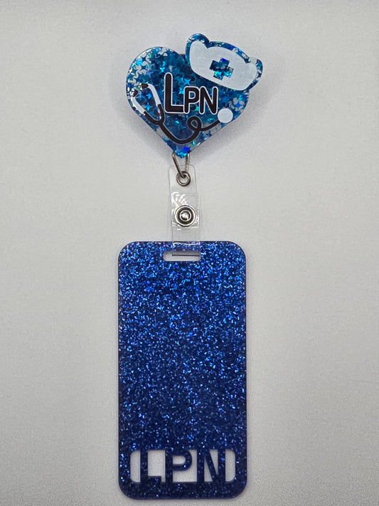 LPN Badge Reel with Badge Buddy