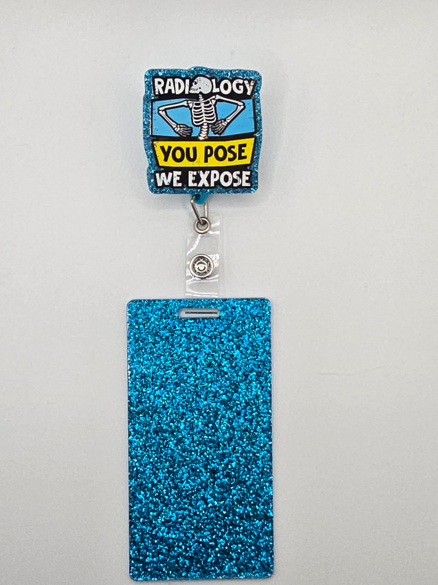 Radiology Badge Reel with Badge Buddy