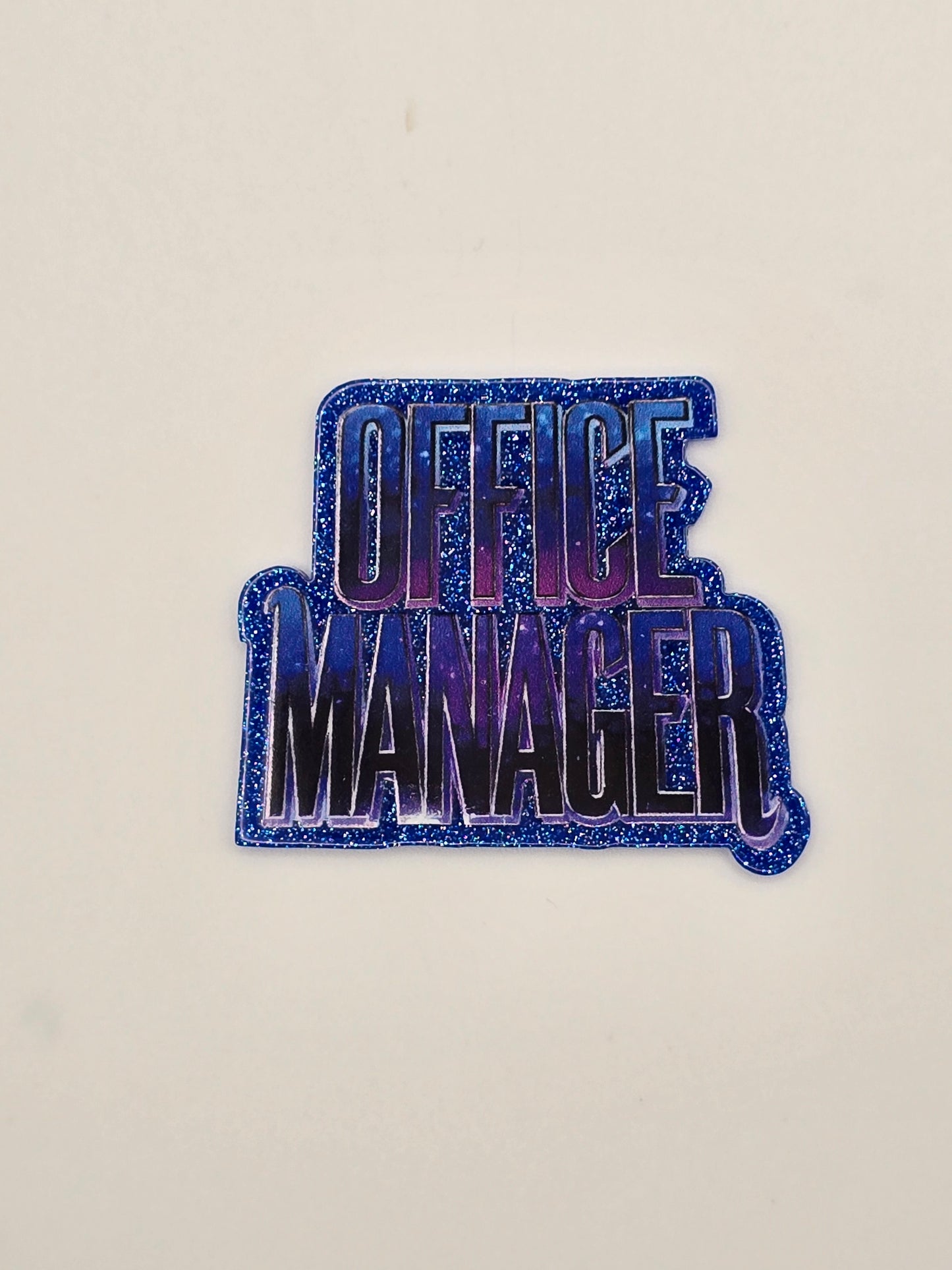 Office Manager Acrylic Flatback