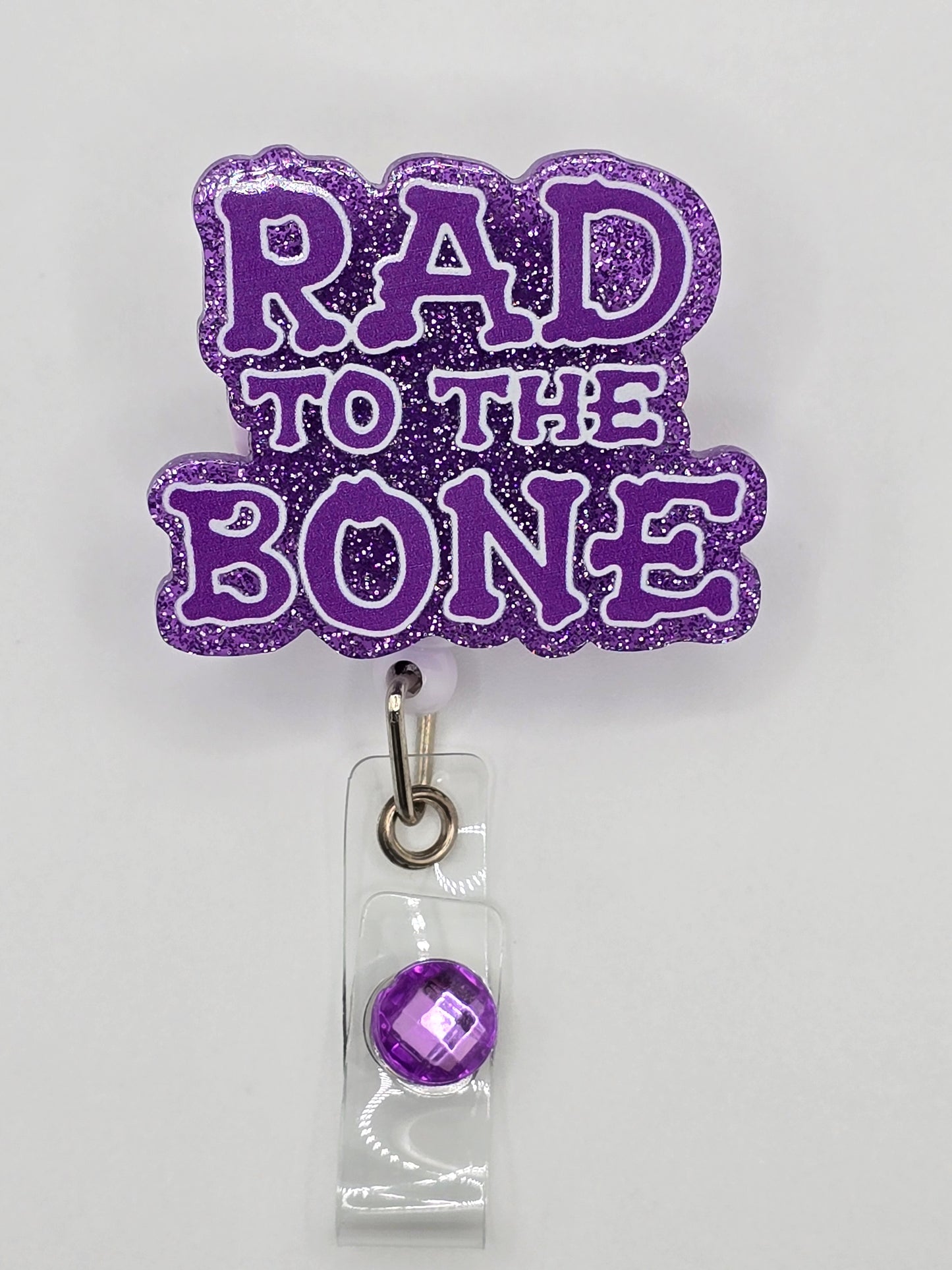 Rad To The Bone Badge Reel