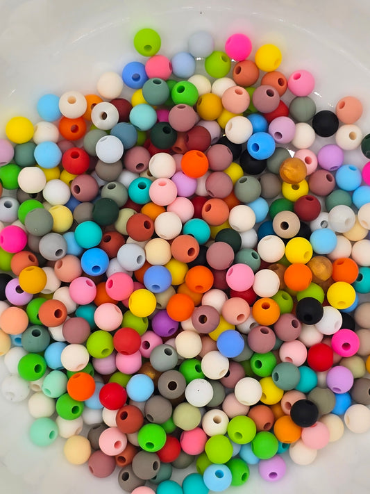 6mm Silicone Beads