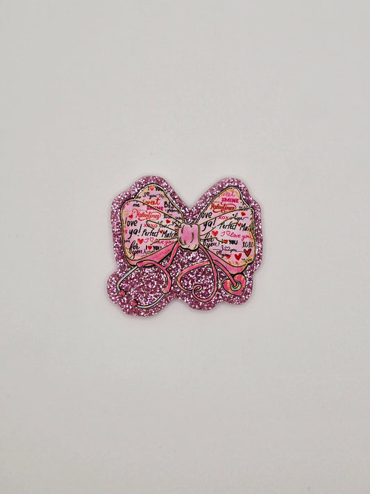 Pink Medical Bow