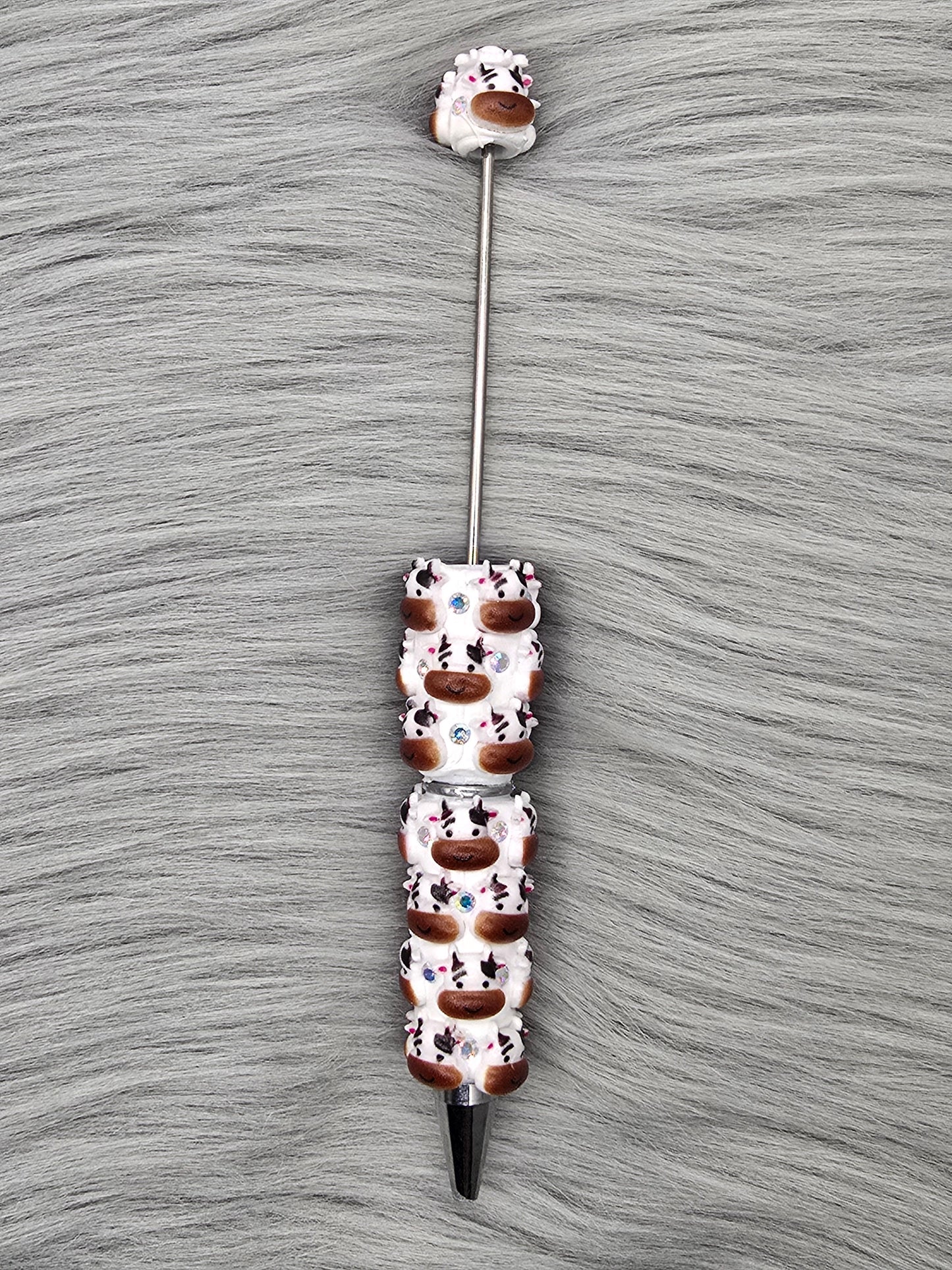 3D Beadable Cow Pen